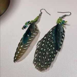 Bohemian Feather Earrings